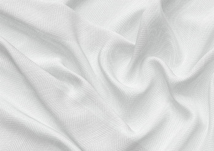 Tanami Voile, White Dawn - Twist&Fit Roman Blind - Image 4